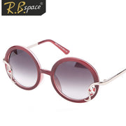 Fashion star style round box sun glasses women's vintage fashion sunglasses anti-uv sunglasses