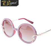 Fashion star style round box sun glasses women's vintage fashion sunglasses anti-uv sunglasses