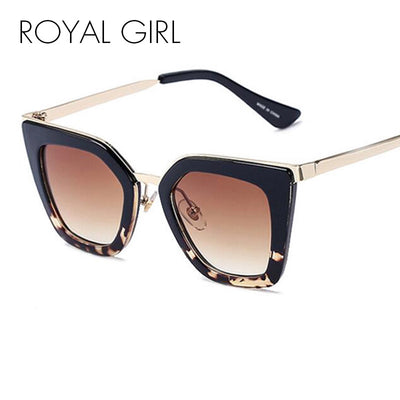 ROYAL GIRL Fashion New Women Sunglasses Classic Brand Designer Sunglasses Vintage Single Bridge Sunglasses ss561