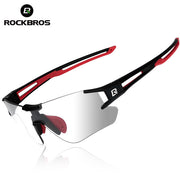 ROCKBROS Photochromic Cycling Bike Bicycle Glasses Sports Men's Sunglasses MTB Bike Bicycle Eyewear Equipment Protection Goggles