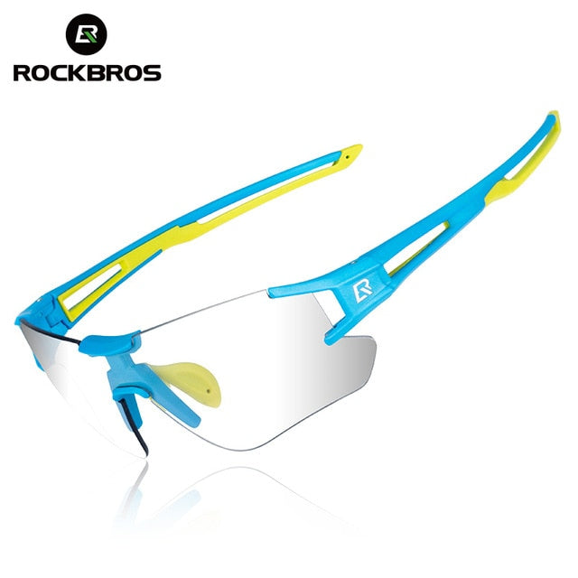 ROCKBROS Photochromic Cycling Bike Bicycle Glasses Sports Men's Sunglasses MTB Bike Bicycle Eyewear Equipment Protection Goggles