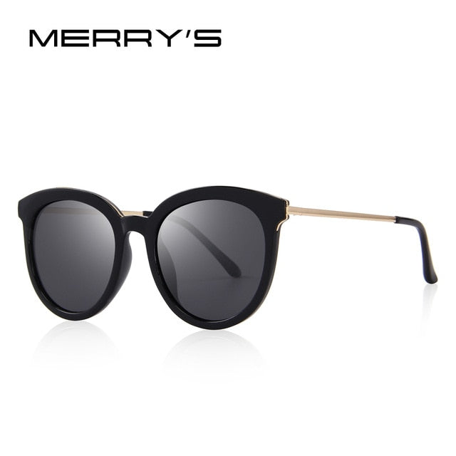 MERRY'S Women Brand Designer Cat Eye Polarized Sunglasses 100% UV Protection S'6152