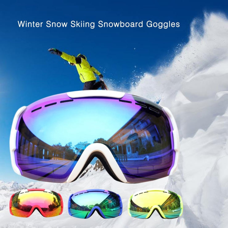 Outdoor Sports Eyewear Winter Snow Skiiing Cycling Goggles Dustproof Anti Fog Windproof UV Protective Sunglasses